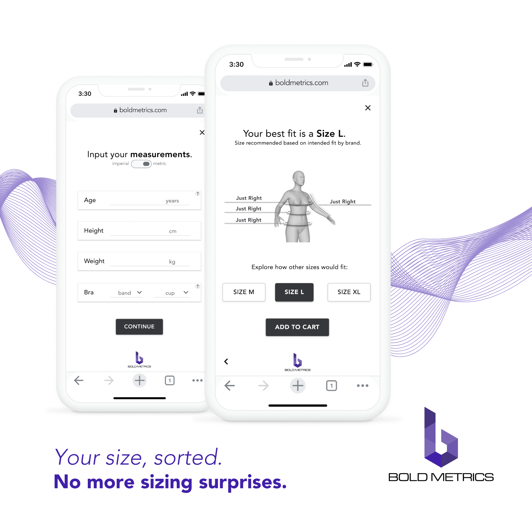 Bold Metrics simplifies fit for apparel brands and shoppers with redesigned Smart Size Chart