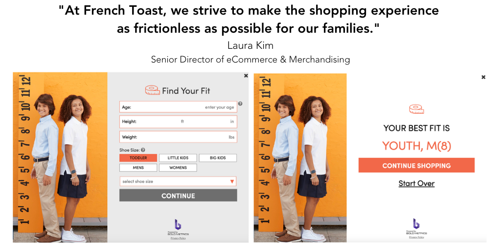 Make Shopping for Kids' Clothing Simple with AI Sizing Technology